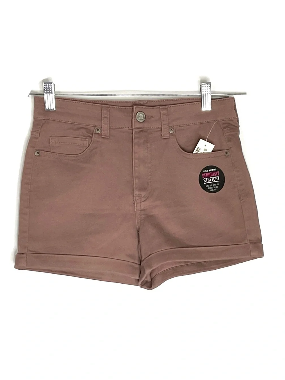 Aeropostale Mauve/Taupe Denim Shorts